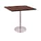 Holland Bar Stool Co 42" 214 Stainless Table, 36" x 36" Square Top 214-2242SS36SQ - alternate 2